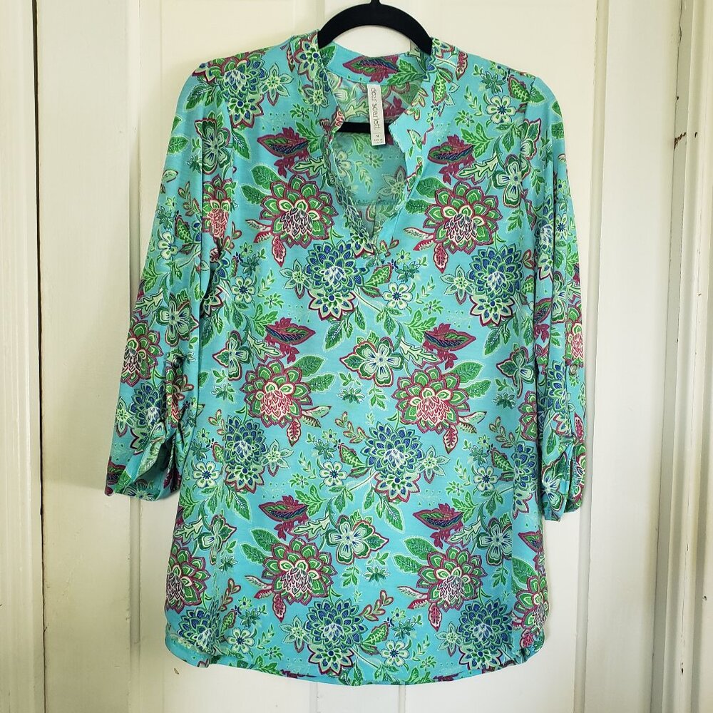 Dear Scarlett 3/4 Sleeve Lizzy Top